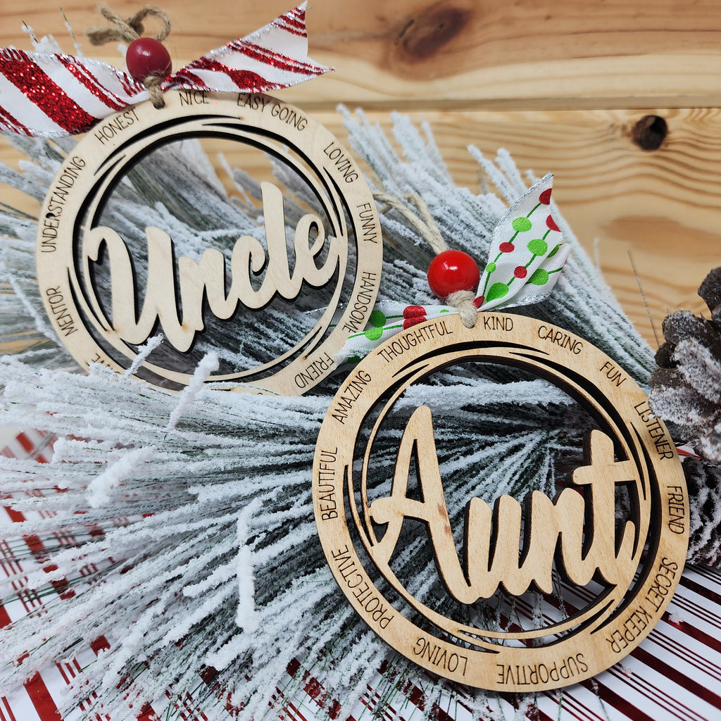 Aunt/Uncle Ornament
