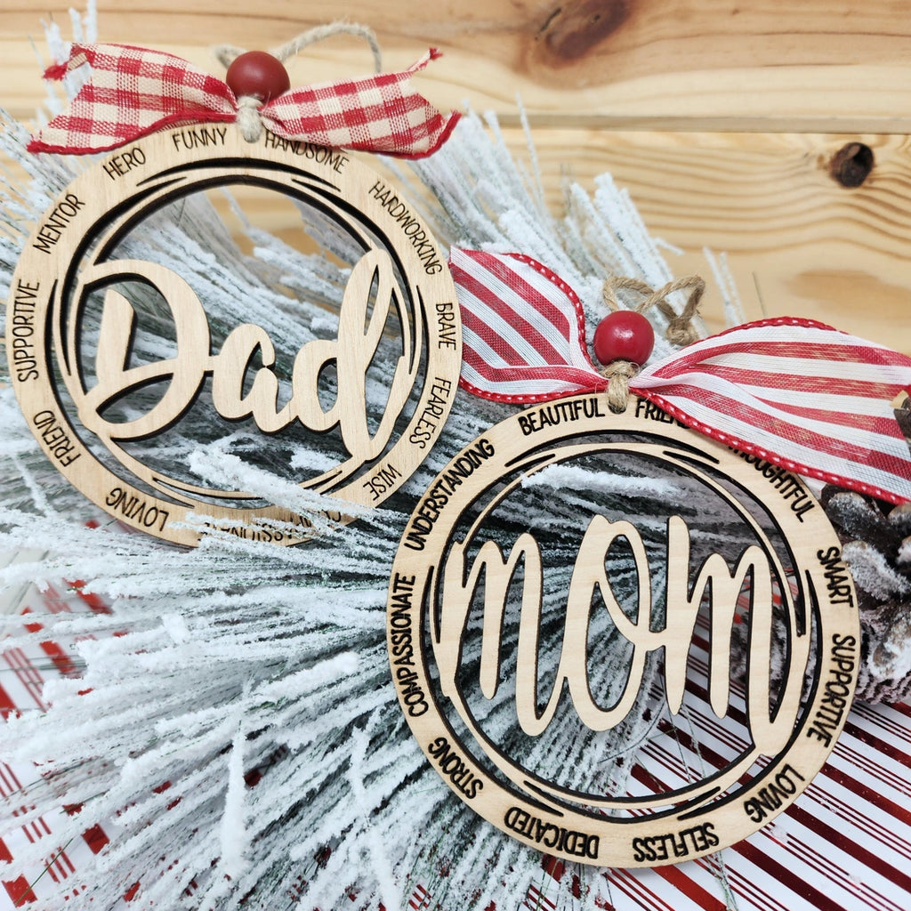 Mom/Dad Ornament