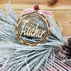 Teacher, Coach, or Friend Ornament