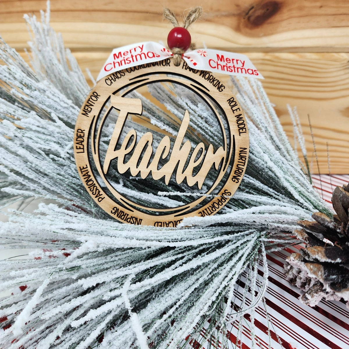Teacher, Coach, or Friend Ornament