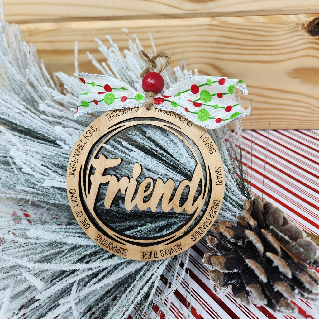 Teacher, Coach, or Friend Ornament