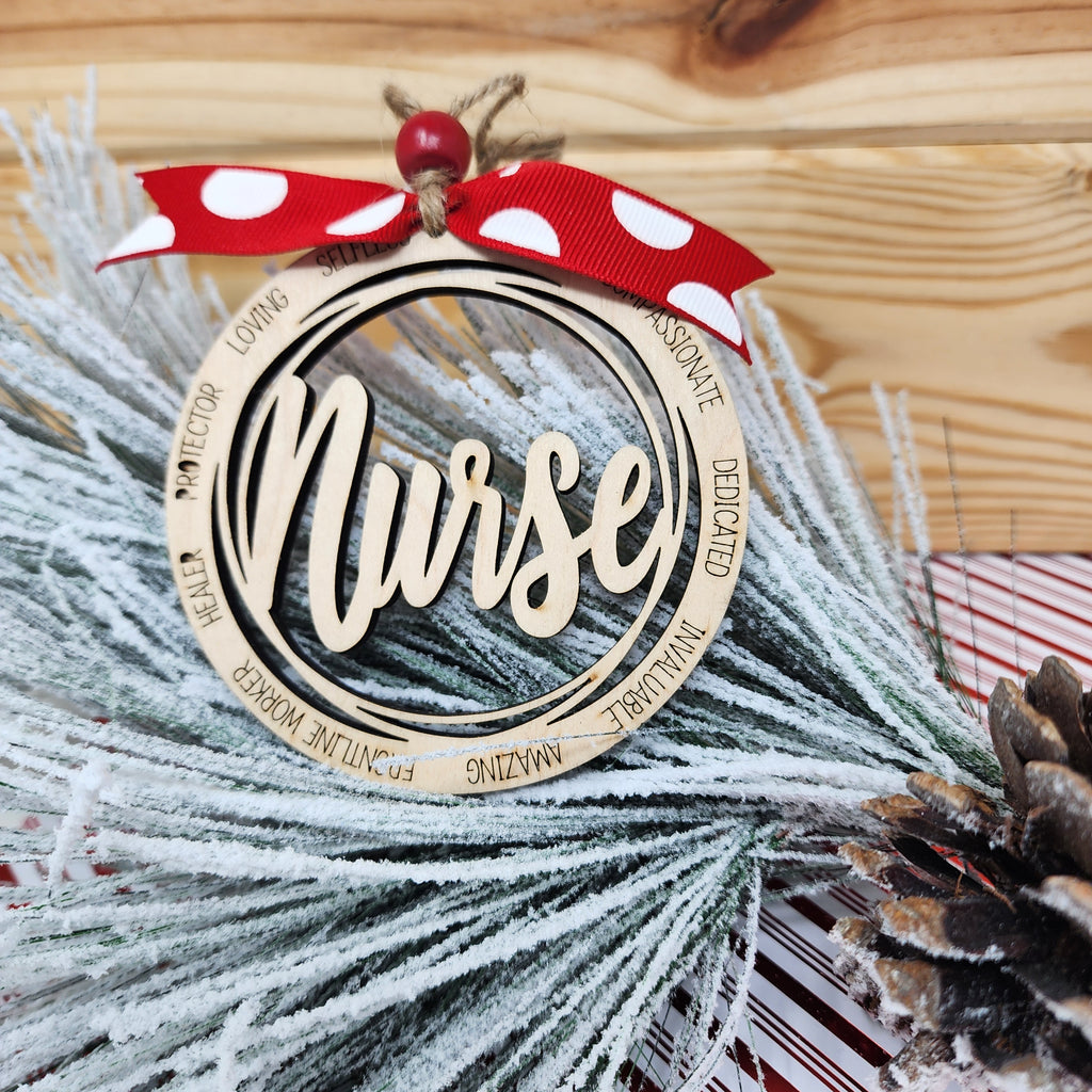 Police, Firefighter, or Nurse Ornament