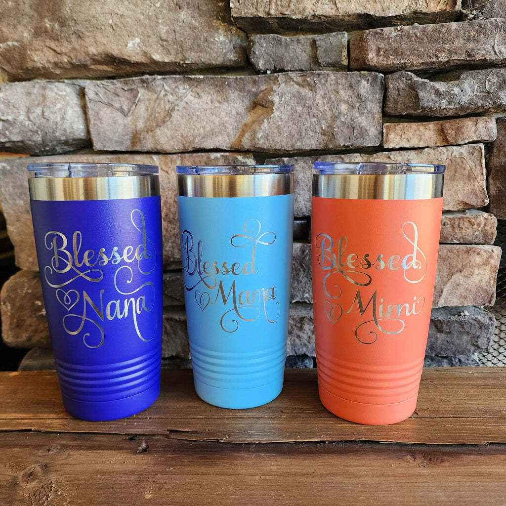Blessed Mama Tumbler