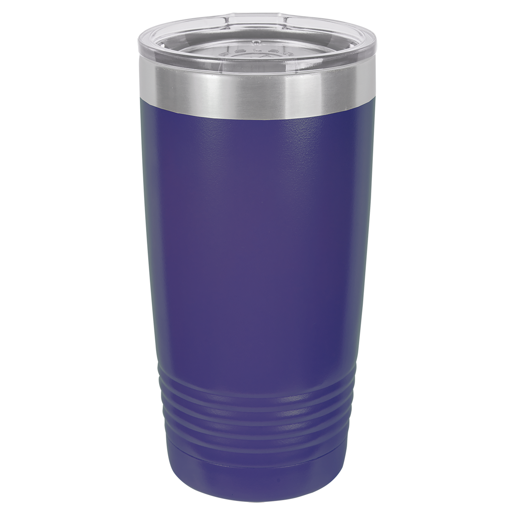Purple insulated tumbler