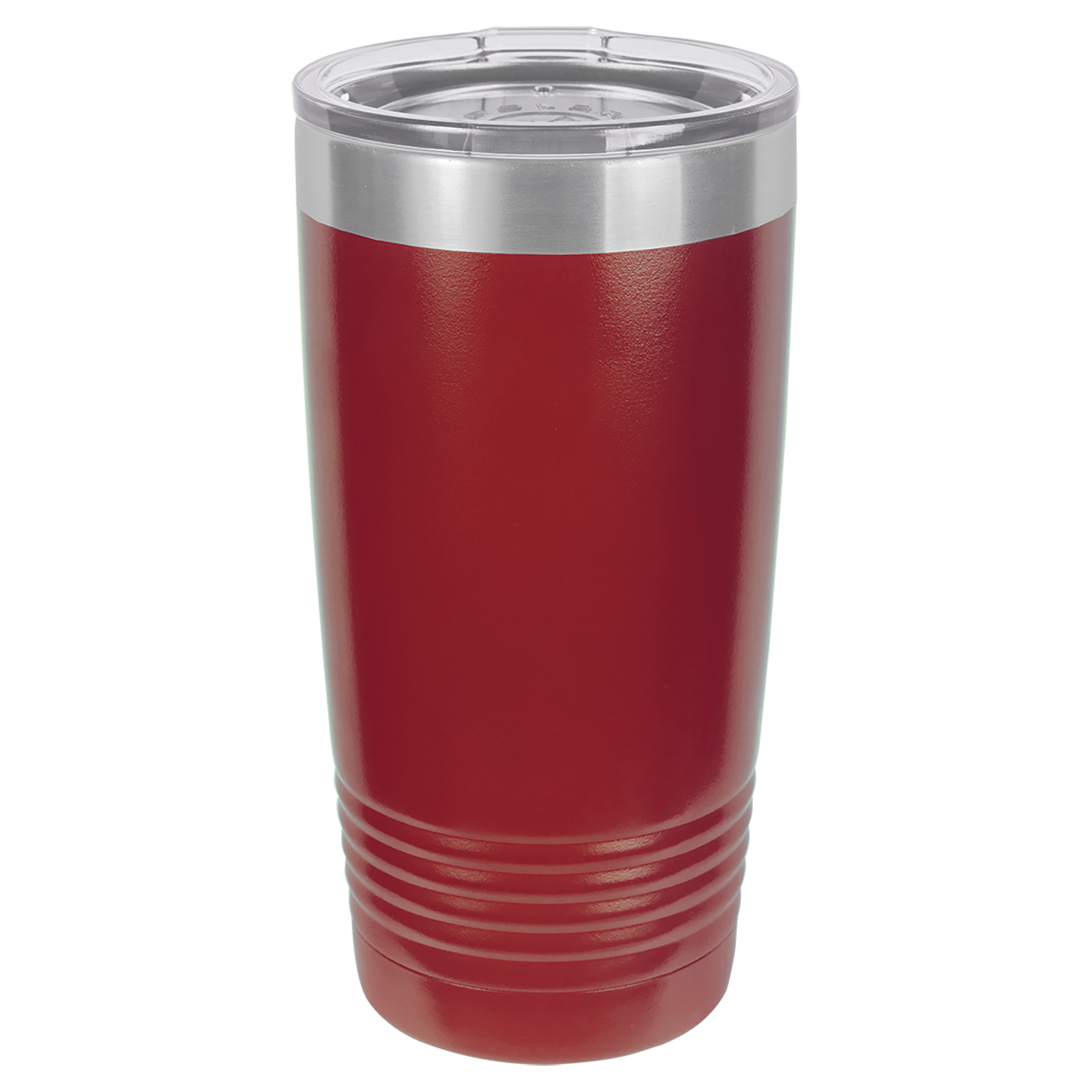 Maroon insulated tumbler