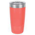 Pink insulated tumbler