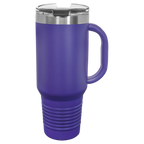 Purple travel mug 