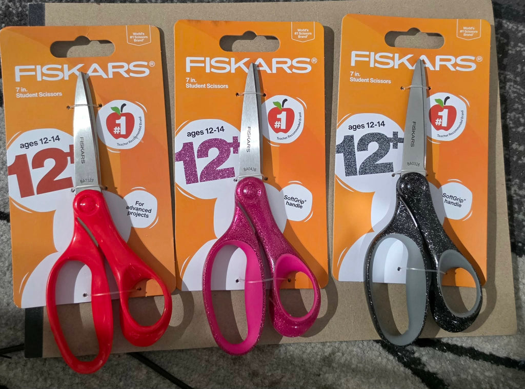 Engraved School Scissors