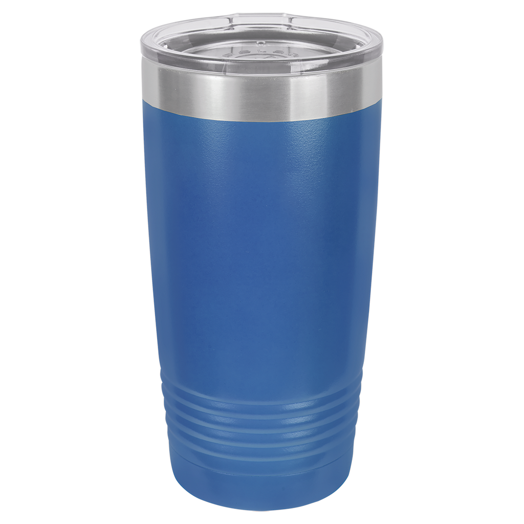 Blue tumbler