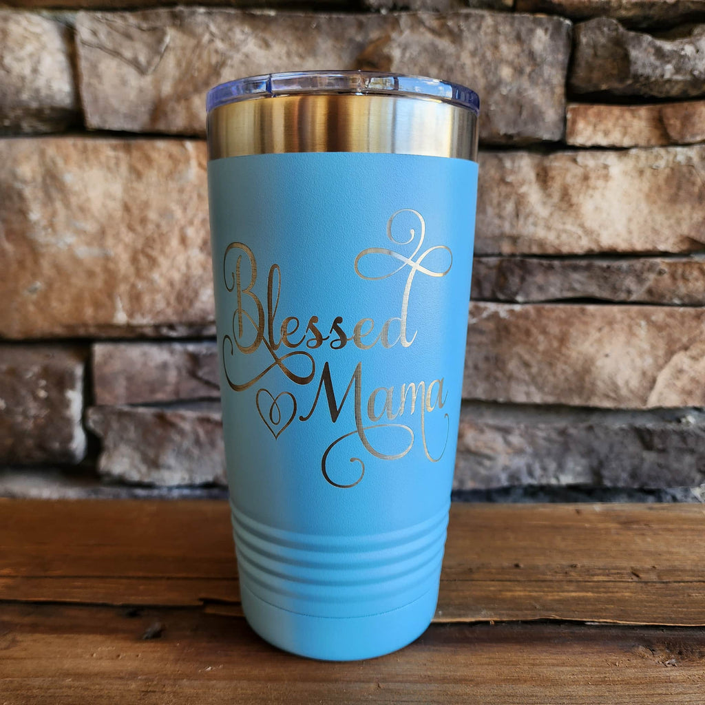 Blessed Mama Tumbler