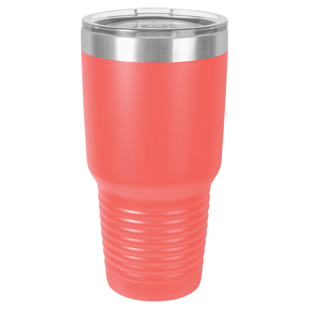 Coral tumbler