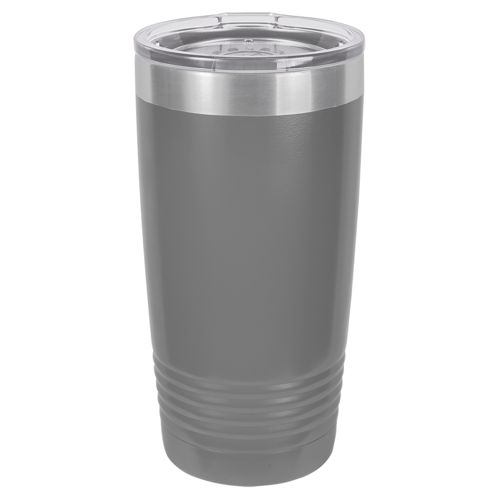 Dark grey tumbler