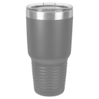 Dark gray tumbler