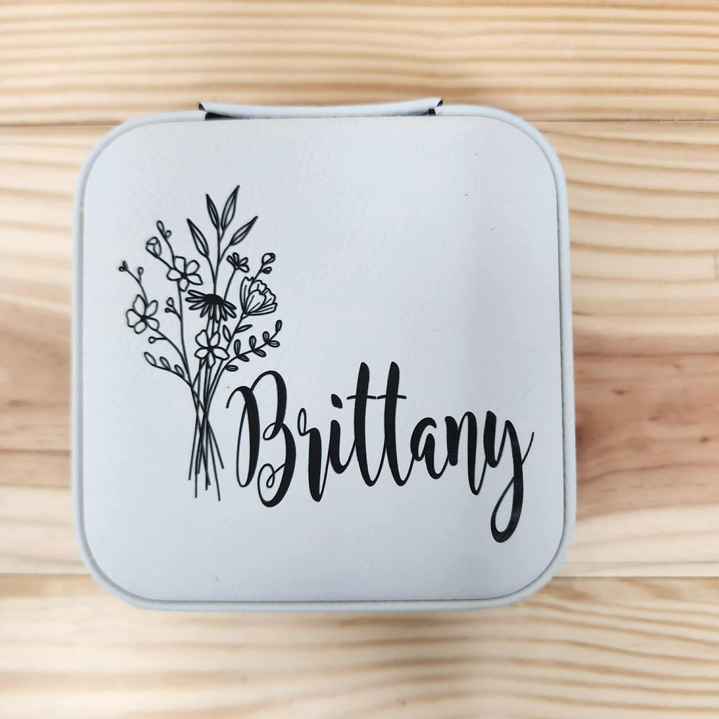 Personalized Name Jewelry Box