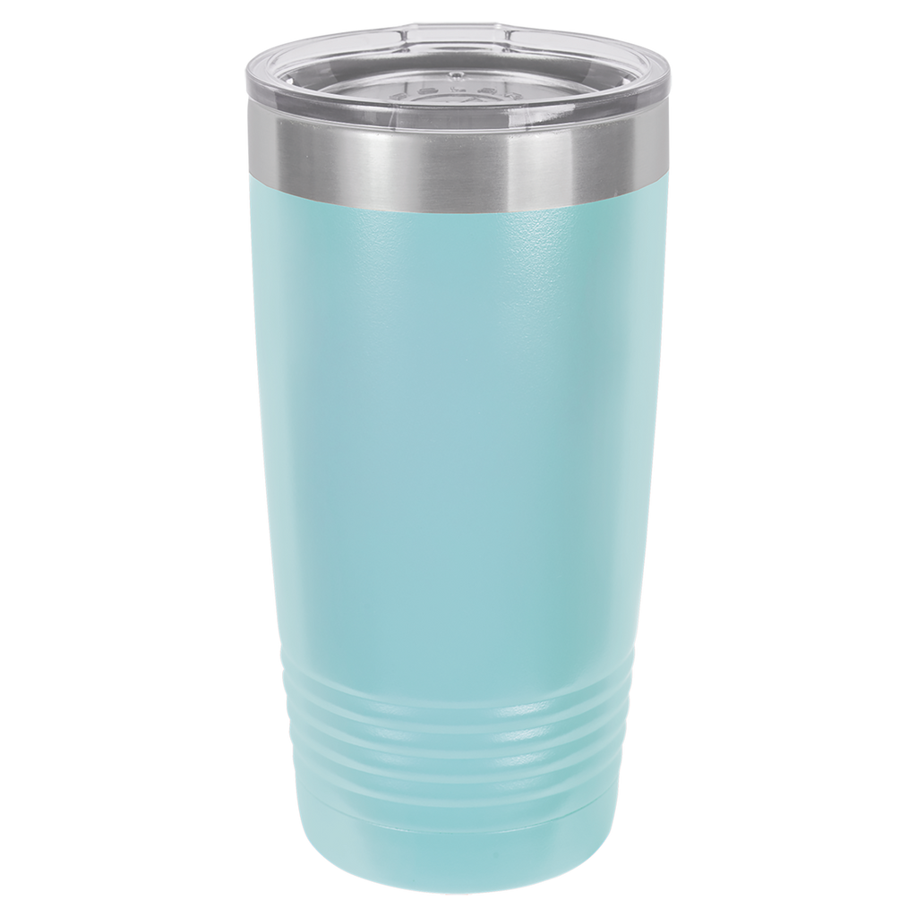 Light blue tumbler