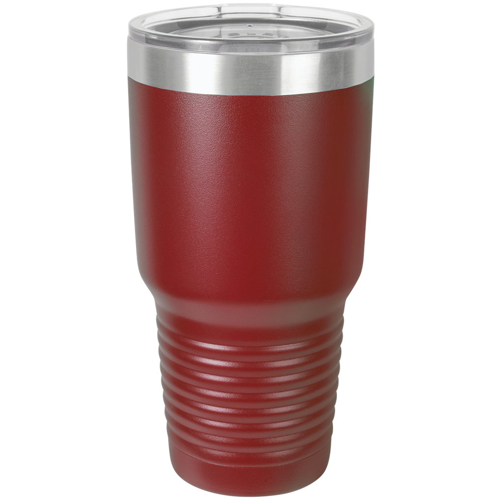 Maroon tumbler