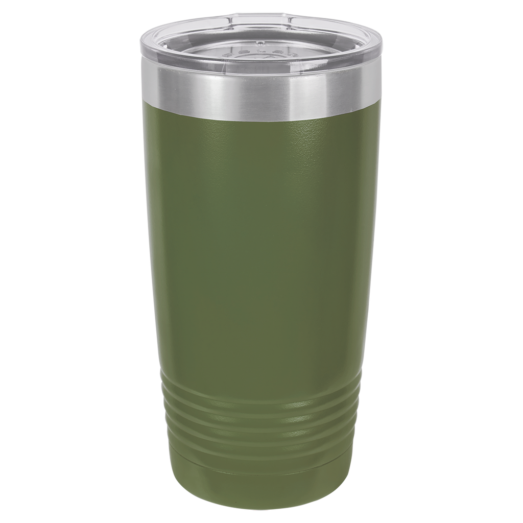 Olive green tumbler