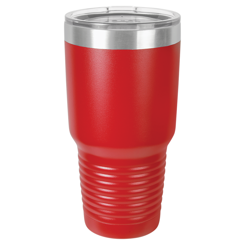 Red tumbler