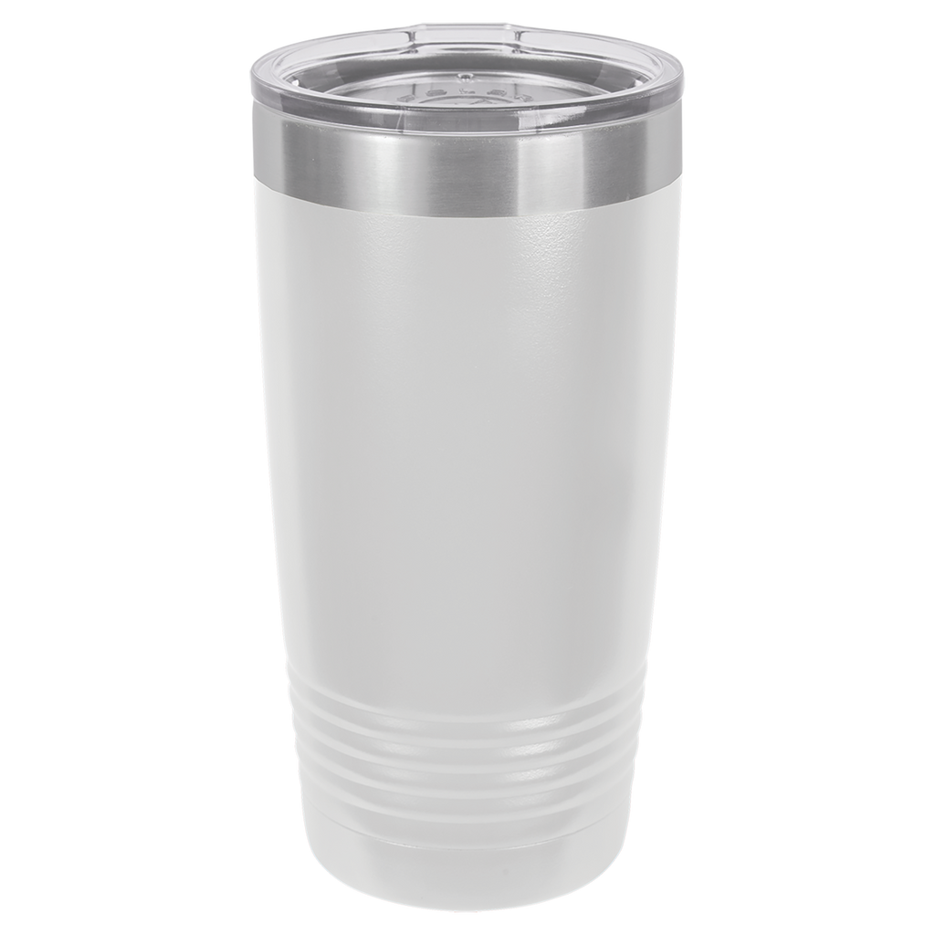 White tumbler