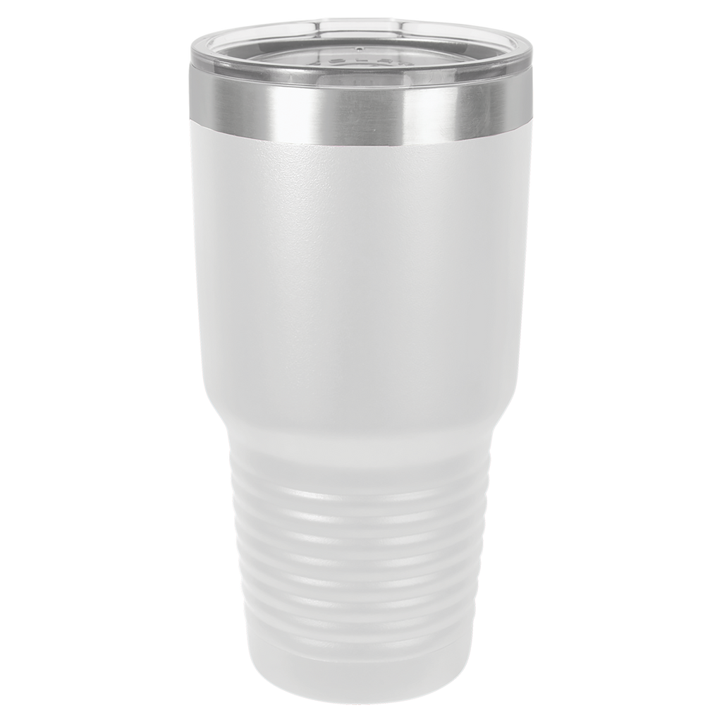 White tumbler