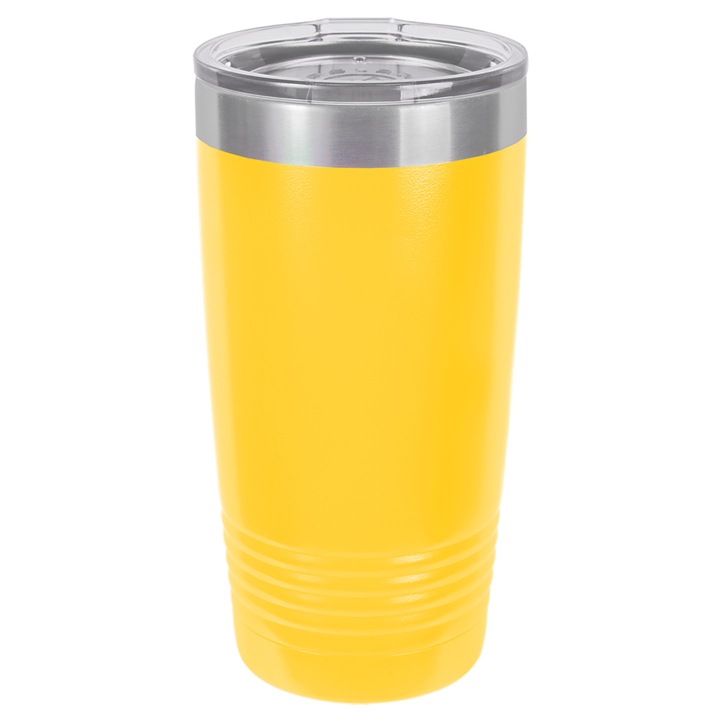 Yellow tumbler