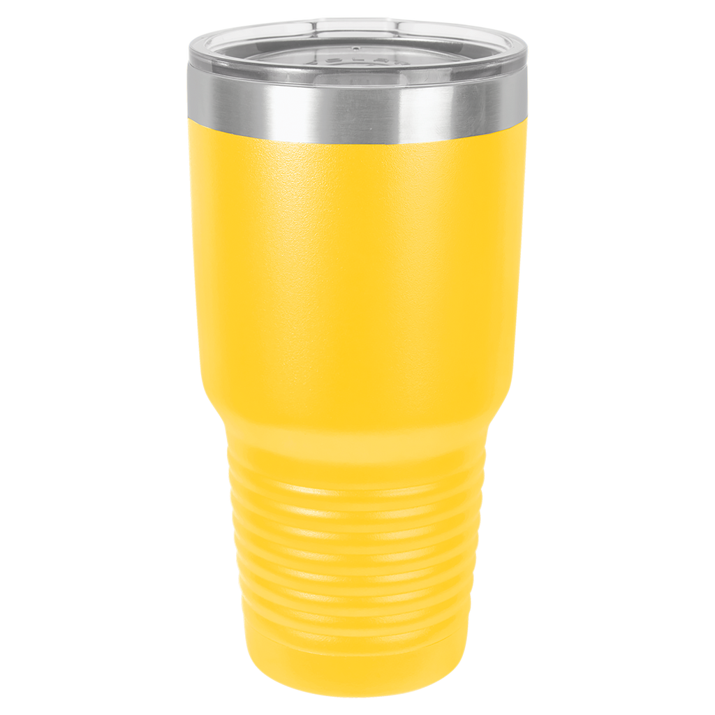 Yellow tumbler